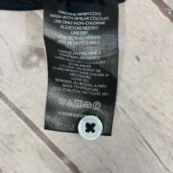 Maeve by Anthropologie Blouse Top Button Shirt Size SP Small Petite D049 -27 - Picture 9 of 16